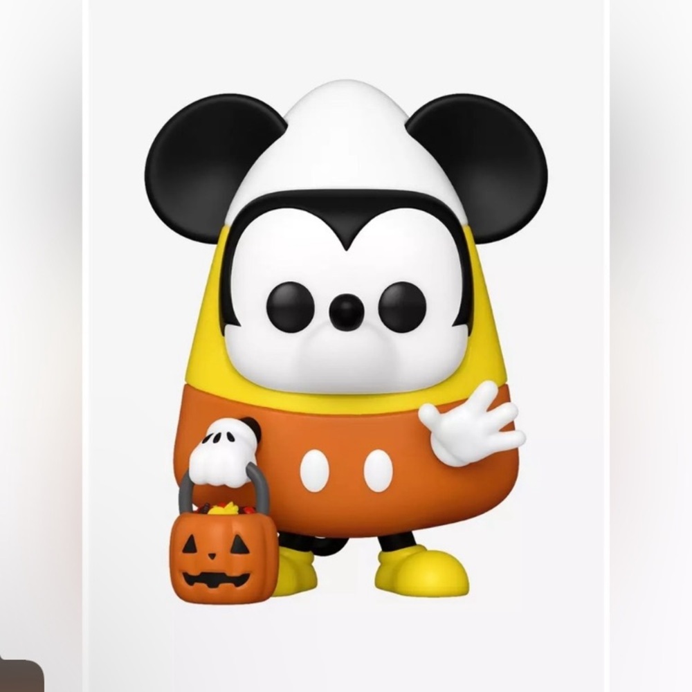 Halloween Mickey Mouse Candy Corn Figure: NWT Funko Disney Pop! Trick-Or-Treat